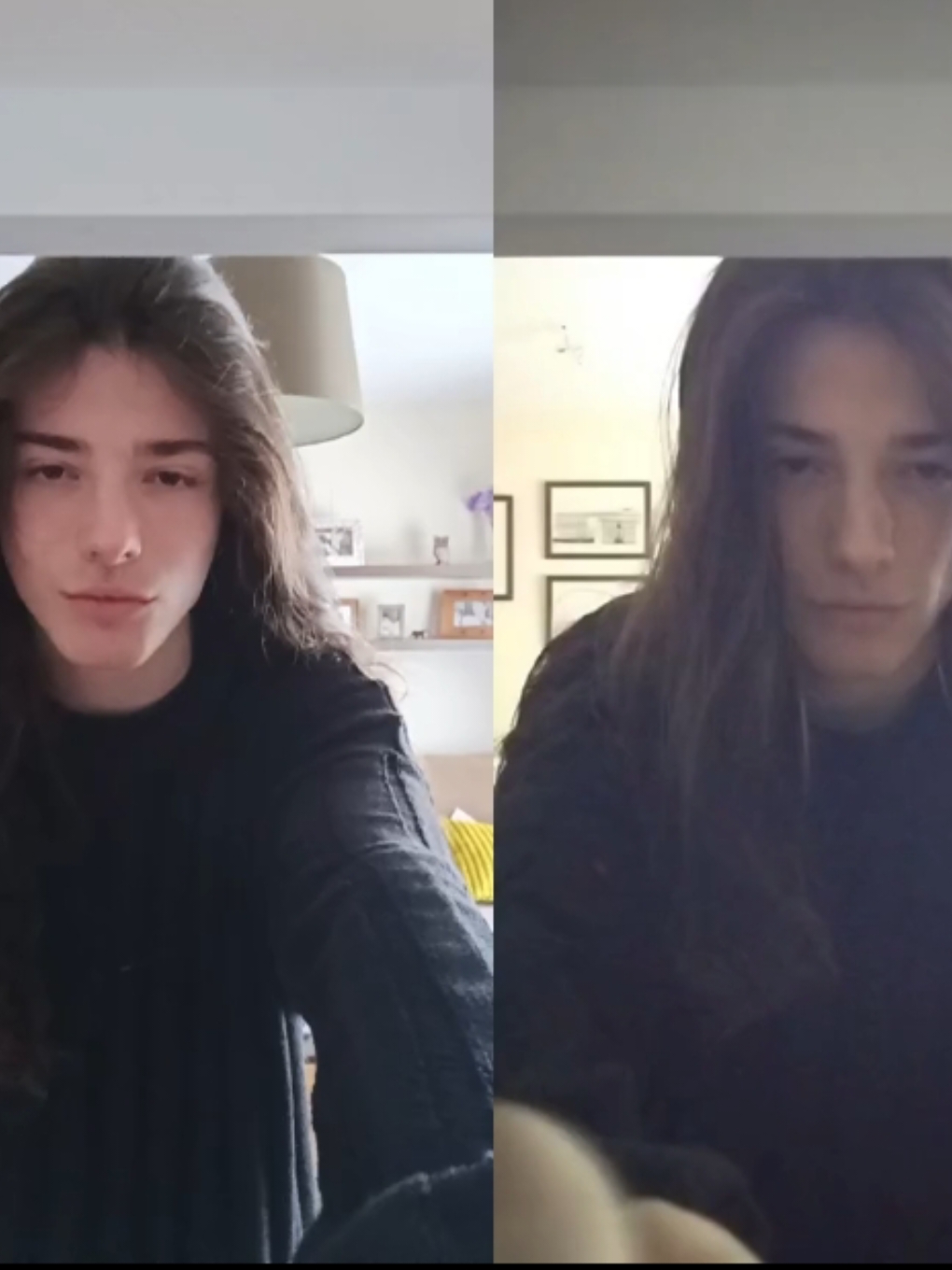 #dúo con @⛧𝕸𝖎⸸𝖈𝖍⛧  recreando mi primer video viral un año después jajajaka #metal #metalhead #longhairmen #typeonegative #alt #ñ #zgz #spain #fyp 