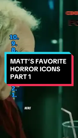 Matt’s top 10 favorite horror icons 🔪 PART 1 #jasonvoorhees #saw #johnkramer #leprechaun #billythepuppet #freddy #freddykrueger #horror #horrortok #filmtok #movietok 
