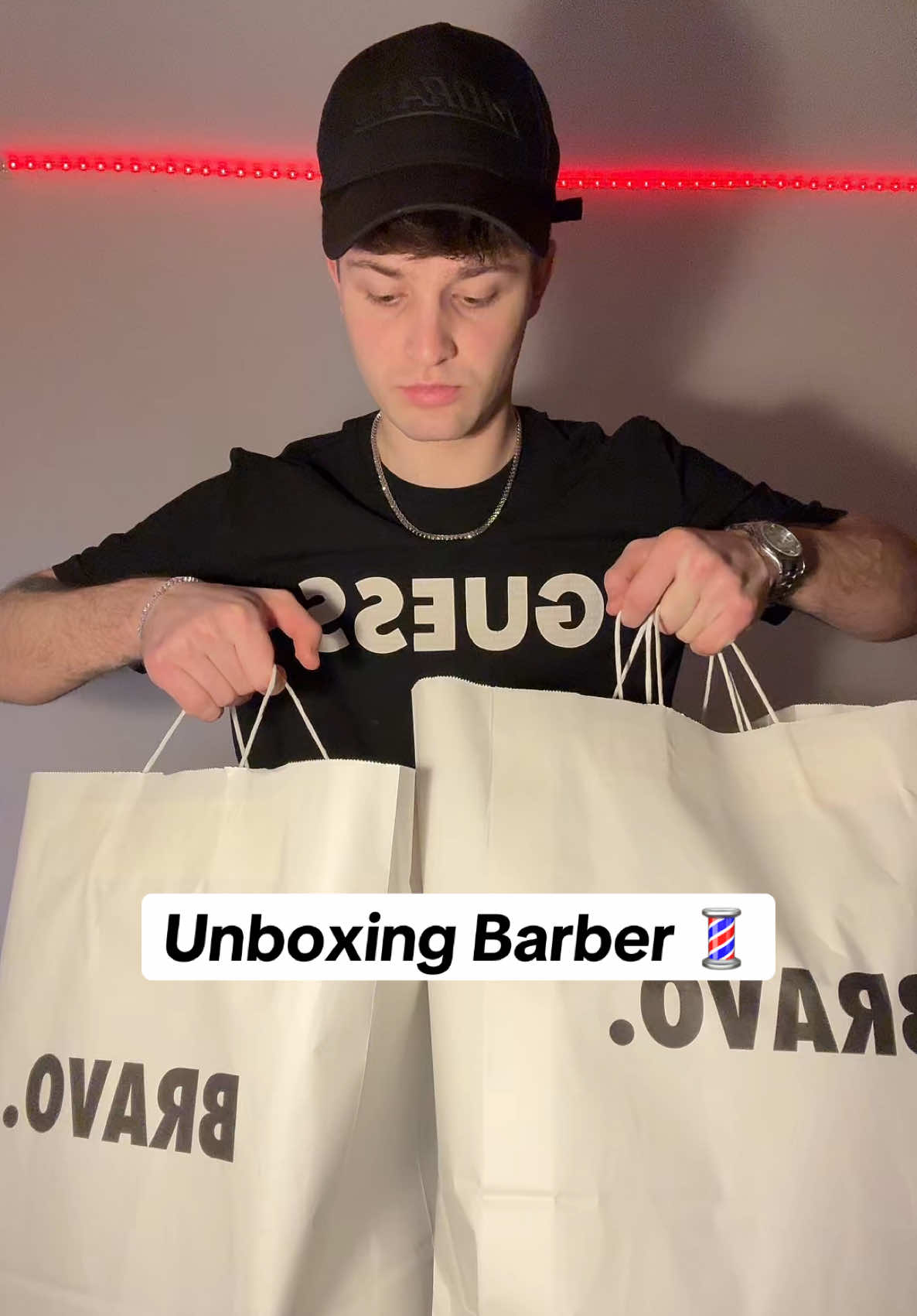 Gracias a @BRAVO. por aconsejarme ❤️ #fyp #parati #unboxing #barber 