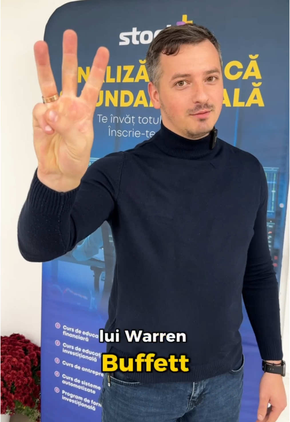 Warren Buffett are trei reguli simple, dar puternice, care îți pot transforma abordarea în investiții: 1️⃣  Nu pierde bani. 2️⃣  Nu uita de regula 1. 3️⃣  Dacă tot ai uitat... poți pretinde că e o strategie nouă. #stockplus #profitpoint #cursinvestitii #chisinau #termenlung #warrenbuffett 