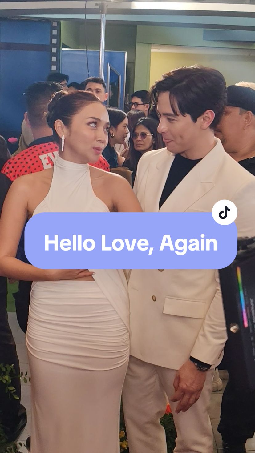 Hello Love, Again premiere with Kathryn Bernardo and Alden Richards! #HelloLoveAgain #AldenRichards #KathrynBernardo #KathDen @absstarcinema @gmapictures