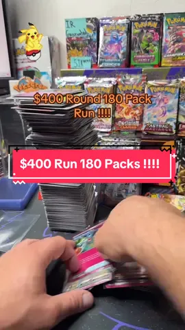 #LIVEhighlights #TikTokLIVE #LIVE Big run on #surgingsparks 180 pack run on a $400 round my goodness. #pokemon #pokemontcg #pokemontiktok #pokemoncommunity #pokemonpulls #pokemonfyp #fypシ #fyp 
