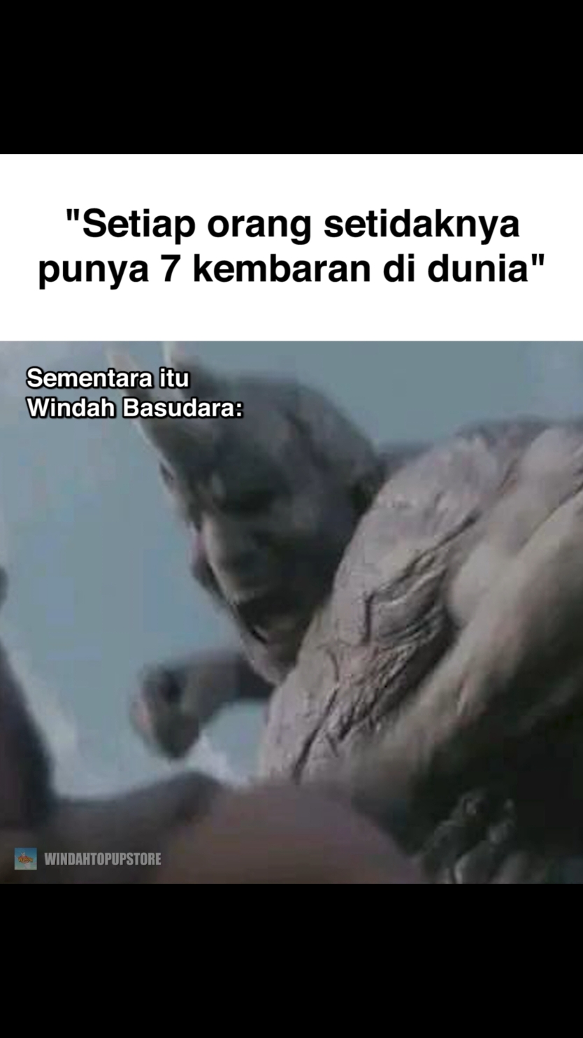 Udah ga kehitung lagi kembaran bang Windah 😅 #windahbasudara #windahtopup