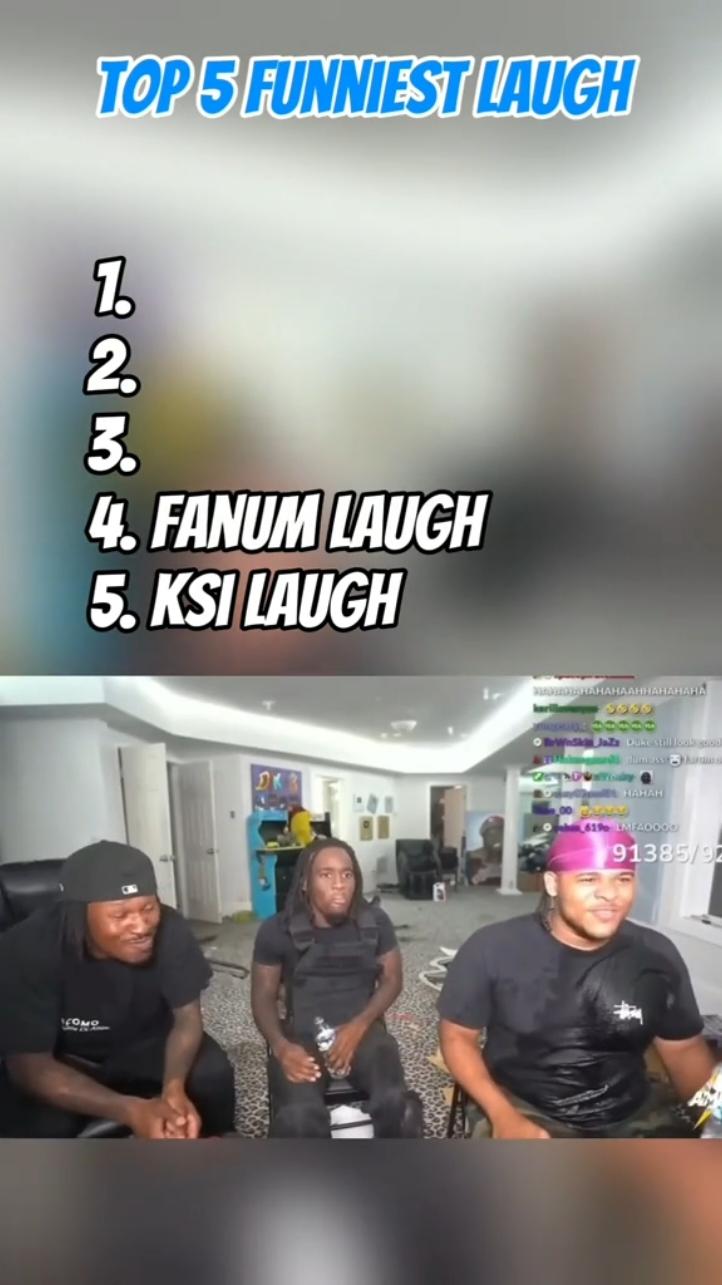 top 5 funniest laughs 🤣 #fyp #funny #youtube #funnyvideos #foryoupage#trend #laugh #clips #comedy #ksi #flightreacts #fanum #viral #chunkz #aj#max #deji #blowthisup #trending #jokes #meme 