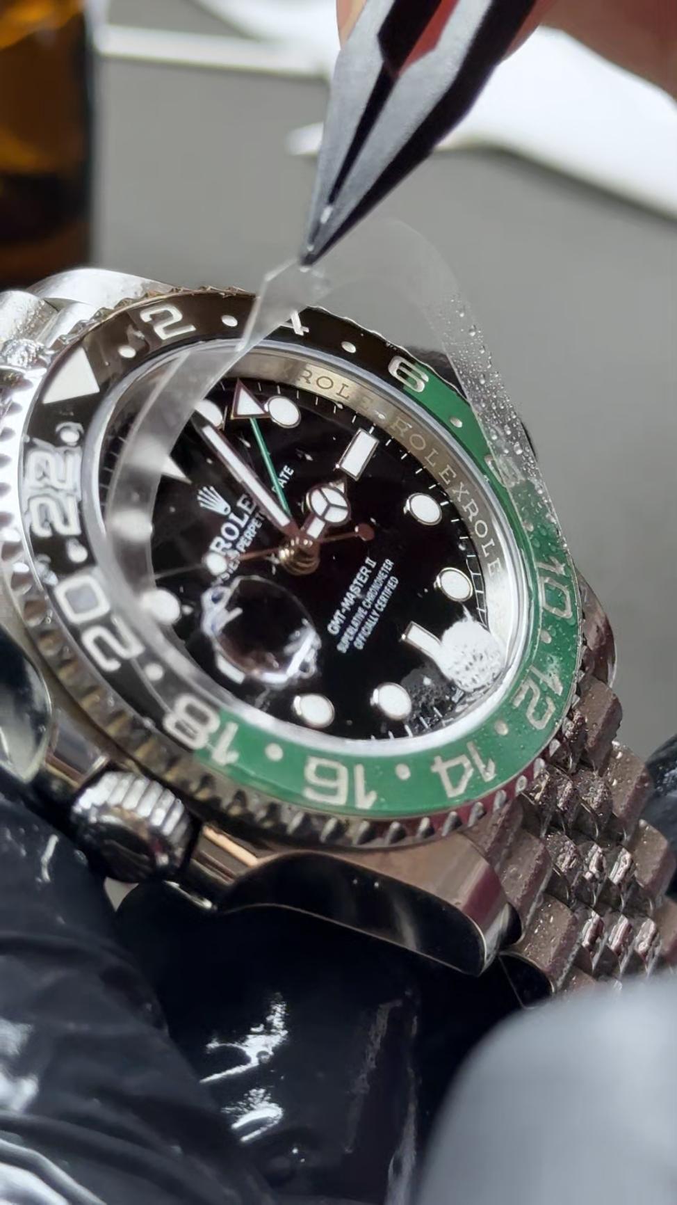 #watchprotectionfilm Why choose #finewatchcare watch protection film? ⌚Rolex GMT-Master II 126720vtnr-0002 ①Custom-Tailored Fit: Designed with precision for every Rolex model, it hugs your watch like a glove, leaving no room for imperfections. ②Seamless Aesthetics: So thin, it's almost undetectable, preserving the natural beauty and luster of your Rolex watch without compromise. ③Durability at Your Service: Engineered to withstand the test of time, it shields against scratches and smudges, ensuring your Rolex remains pristine. ④User-Friendly Application: Equipped with easy-to-follow guides and precision tools, applying the film is a breeze, enveloping your treasured watch in care. For every day or that special event, the #finewatchcare protection film pledges to safeguard your cherished wristwear with the utmost diligence. http://www.finewatchcare.com/ Link in Bio. Instagram @finewatchcare_official #finewatchcare #fwcwatchprotectionfilm #watchprotection #watchprotectionfilm  #watchprotectivefilm #watchprotector #watchshield #rolex #gmt #gmtmasterii #rolexgmt #WatchCollection #invishield #filmprotection #timepiece #rolexwatch 