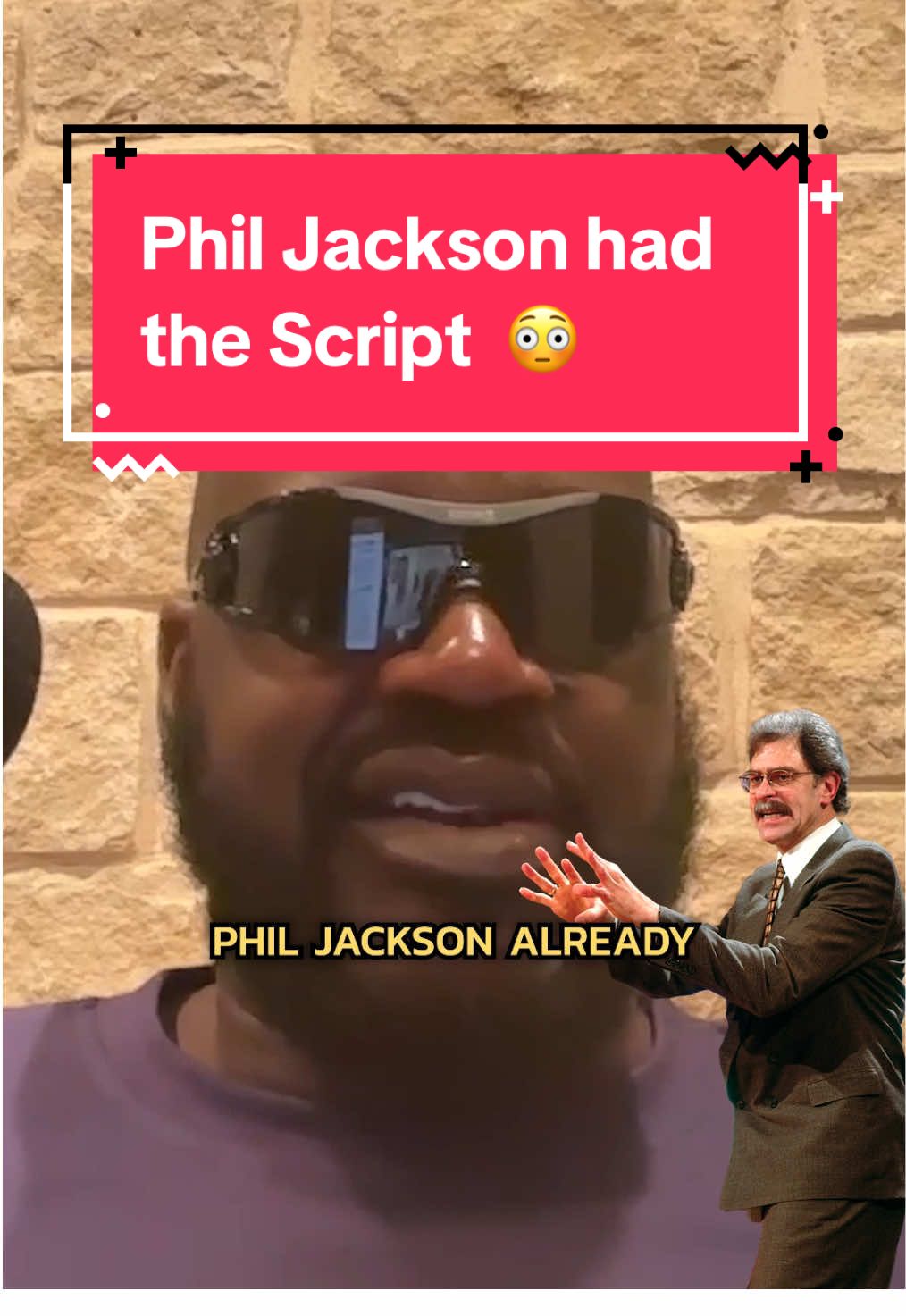 Phil Jackson had the script for Shaq’s first NBA championship 👀 Buy Liquid Death With Free Shipping on Amazon or http://liquiddeath.com/BIGPOD #lakers #kobebryant #kobe #losangeleslakers #shaq #philjackson #fyp #NBA 