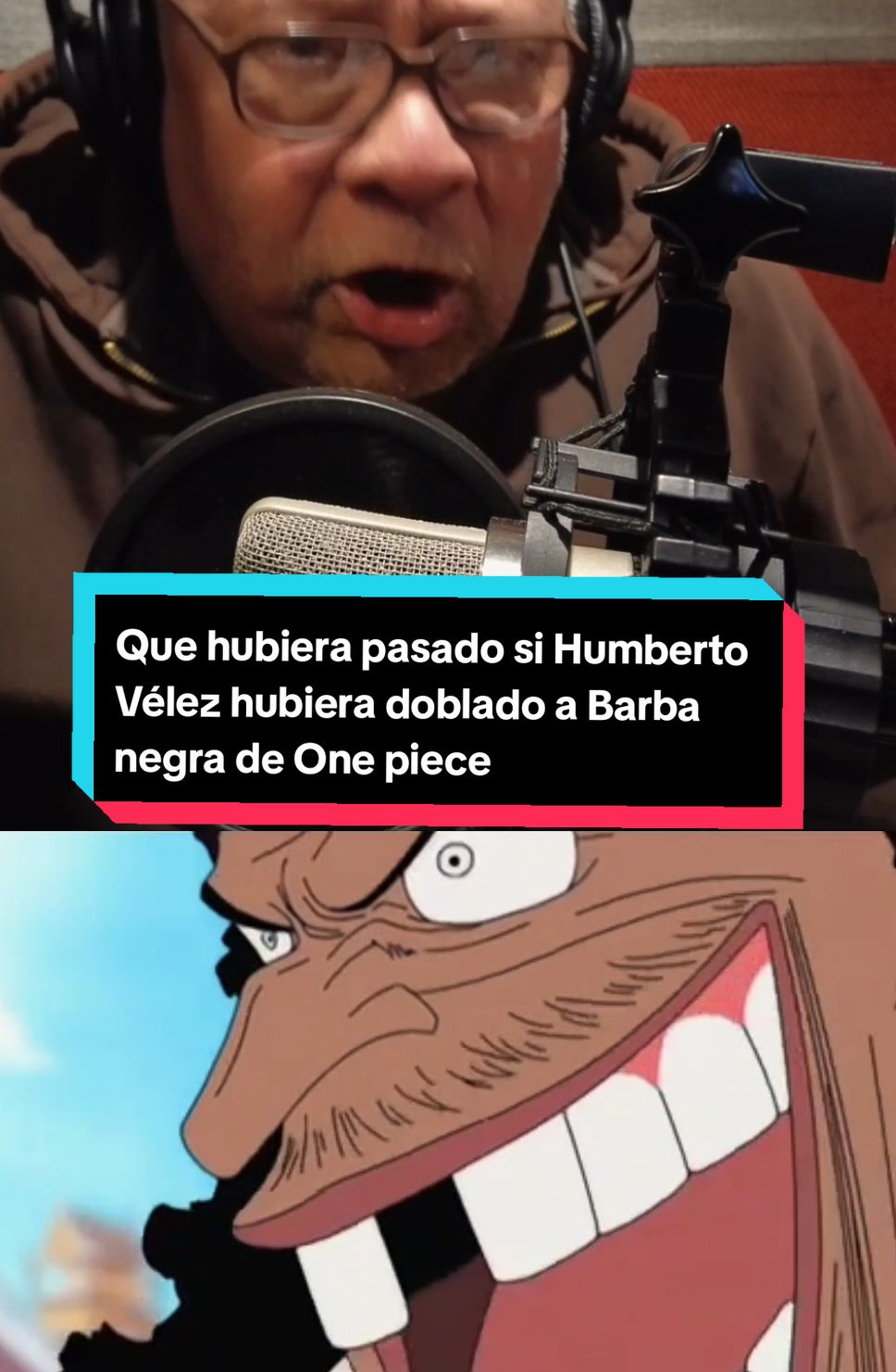 Porque ustedes lo pidieron llegó el turno de Barba negra  #fyp #doblajelatino #actordedoblaje #doblaje #humbertovelezoficial 