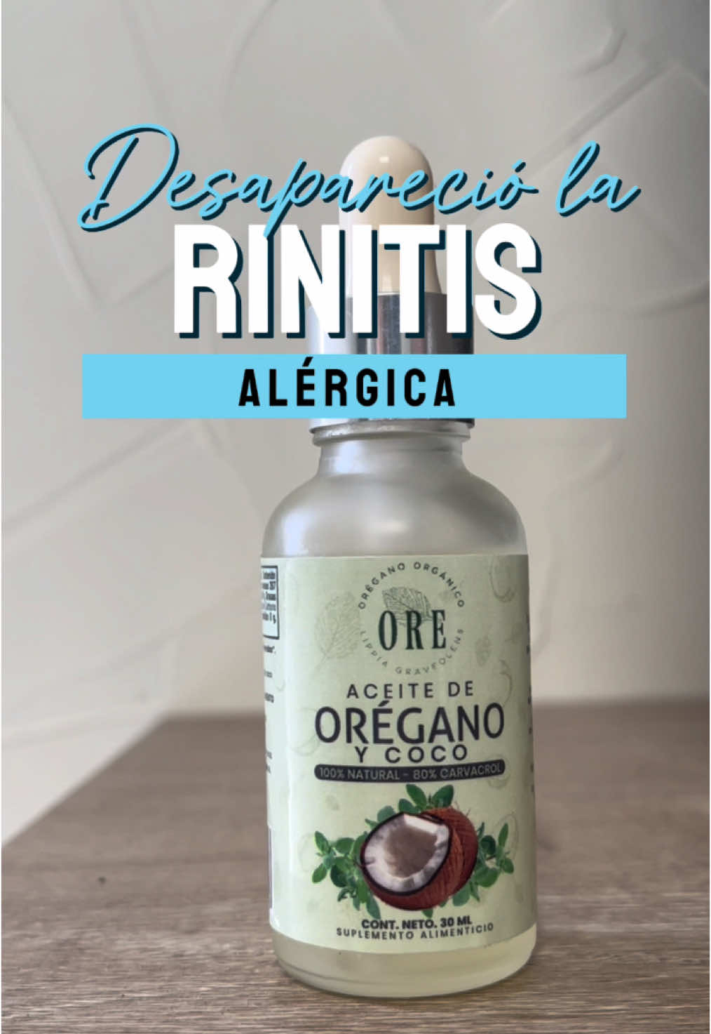 #ore #remedio #natural #aceitedeoregano #aceitedecoco #rinitisalergica 