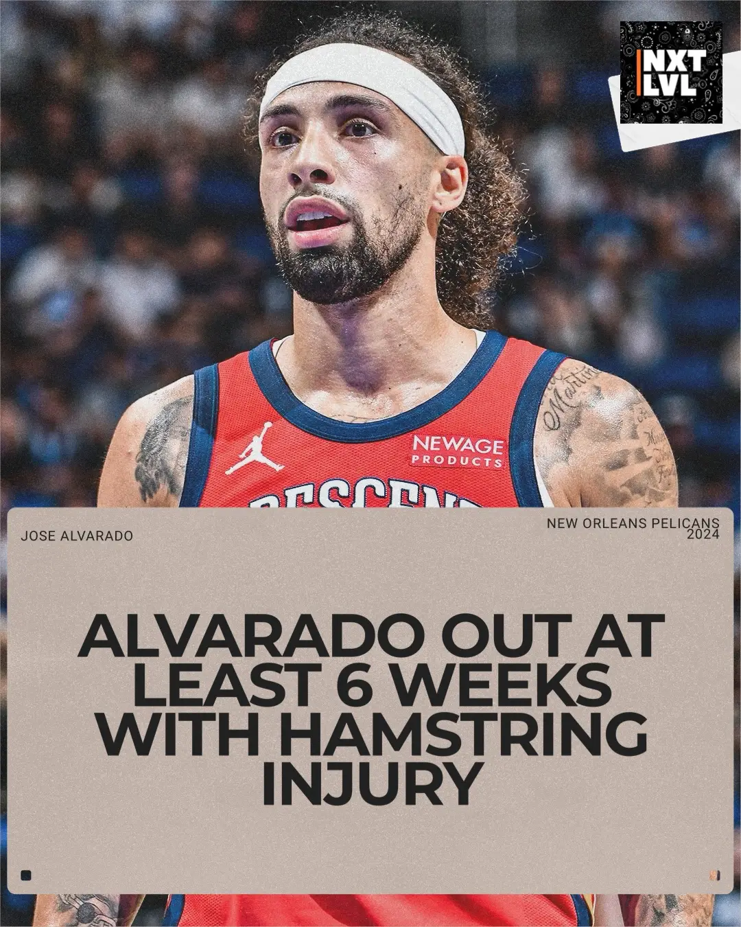 Pelicans are badly hit by the injury bug. Jose Alvarado will be sidelined for 6 weeks due to hamstring injury. Boston to the moon 🚀🌙 Nowell can be sneaky for deeper leagues.  #FantasyBasketball #NBA #Pelicans #JoseAlvarado 