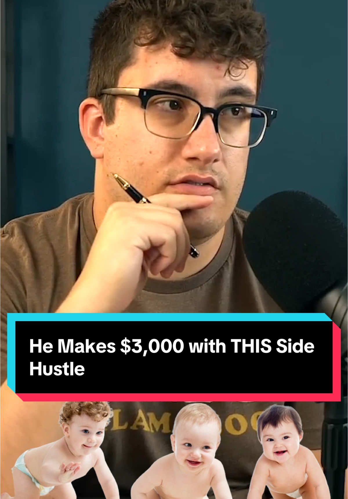 He Makes $3,000 with THIS Side Hustle #sidehustle #sidehustles #moneytok 