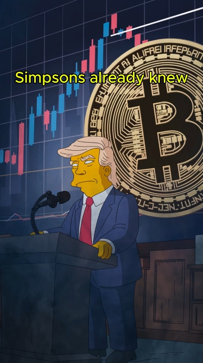 Simpsons already knew  #simpsonprediction #foryour #explore #future #trump #bitcoin 