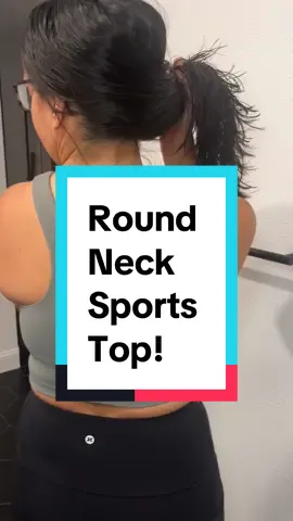 This sports bra type top has a built in bra, removable padding, and is so comfy! Definitely a steal for less than $10!!!  #workouttops #workoutclothes #falorda #sportsbra #comfy #breathablebra #tts 