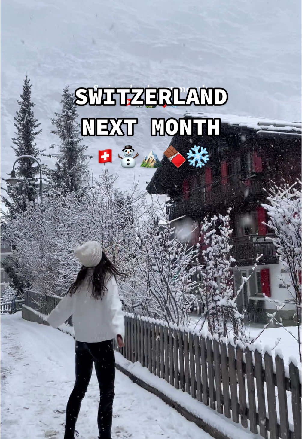 winter wonderland❄️ #zermatt #switzerland #couplegoals #traveltiktok #fyp #winter #travel #nekedbe #christmas 