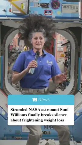 NASA astronaut Sunita Williams has broken her silence about fears that her health has deteriorated since becoming stranded on the International Space Station. A 'gaunt' photo of Williams on September 24 sparked concerns about her weight, but the astronaut - who has been stuck on the ISS for 159 days - revealed she weighs the same amount now as she did during the June launch. 'I think things shift around quite a bit, you probably heard of a fluid shift,' Williams said in a live broadcast from the ISS. 'Folks in space you know, their heads look a little bit bigger because the fluid evens out along the body.' Williams, 59, and Barry Wilmore, 61, have been living on the ISS for five months after Boeing's faulty Starliner spacecraft was deemed unsafe to return them to Earth - the mission was initially an eight-day stay. Williams continued to explain that she has been filling her time with exercising, weightlifting and running on the treadmill, which she claimed has actually increased her body size. 'My thighs are a little bit bigger, my butt is a little bit bigger. We do a lot of squats,' she said. Williams noted that physical activity is critical to increasing bone density - astronauts can lose up to two percent of bone density per month in their hips and spine. #space #news #nasa #astronaut