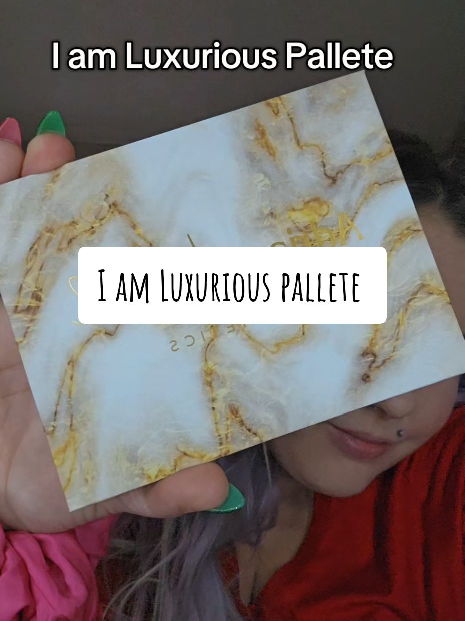 The I am Luxurious pallete is STUNNINGGGGGG. It is just as beautiful as the original but more neutral than it.. I am everything is more bright colors. I am Luxurious is more regal and metallic. I love it. #christmasgifts #giftsforher #duochrome #eyeshadow #chrome #iamluxurious #christmaspresents #tiktokshopholidayhaul #tiktokshopcybermonday #tiktokshopblackfriday @Adriana Nichole Cosmetics 