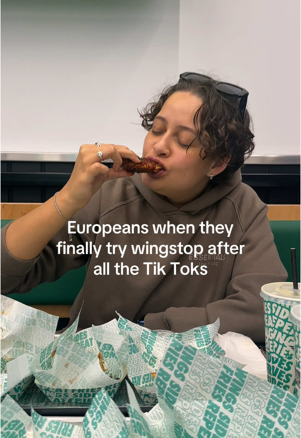 Garlic parmesan wingstop you have my heart #wingstop #Foodie #mukbang #wings 