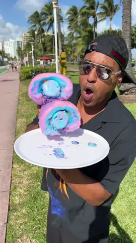 🍦 Ice Cream Cotton Candy Burrito🍭 @Icy-N-Spicy 