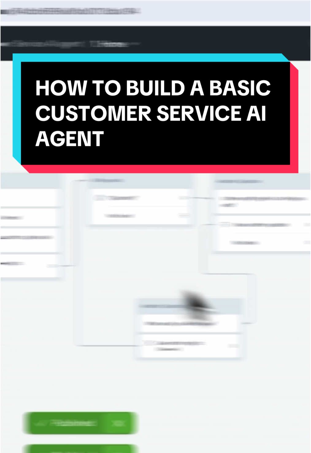 How to build a basic customer service AI agent for any business with a website. #ai #chatgpt #aiautomation #aiagency 