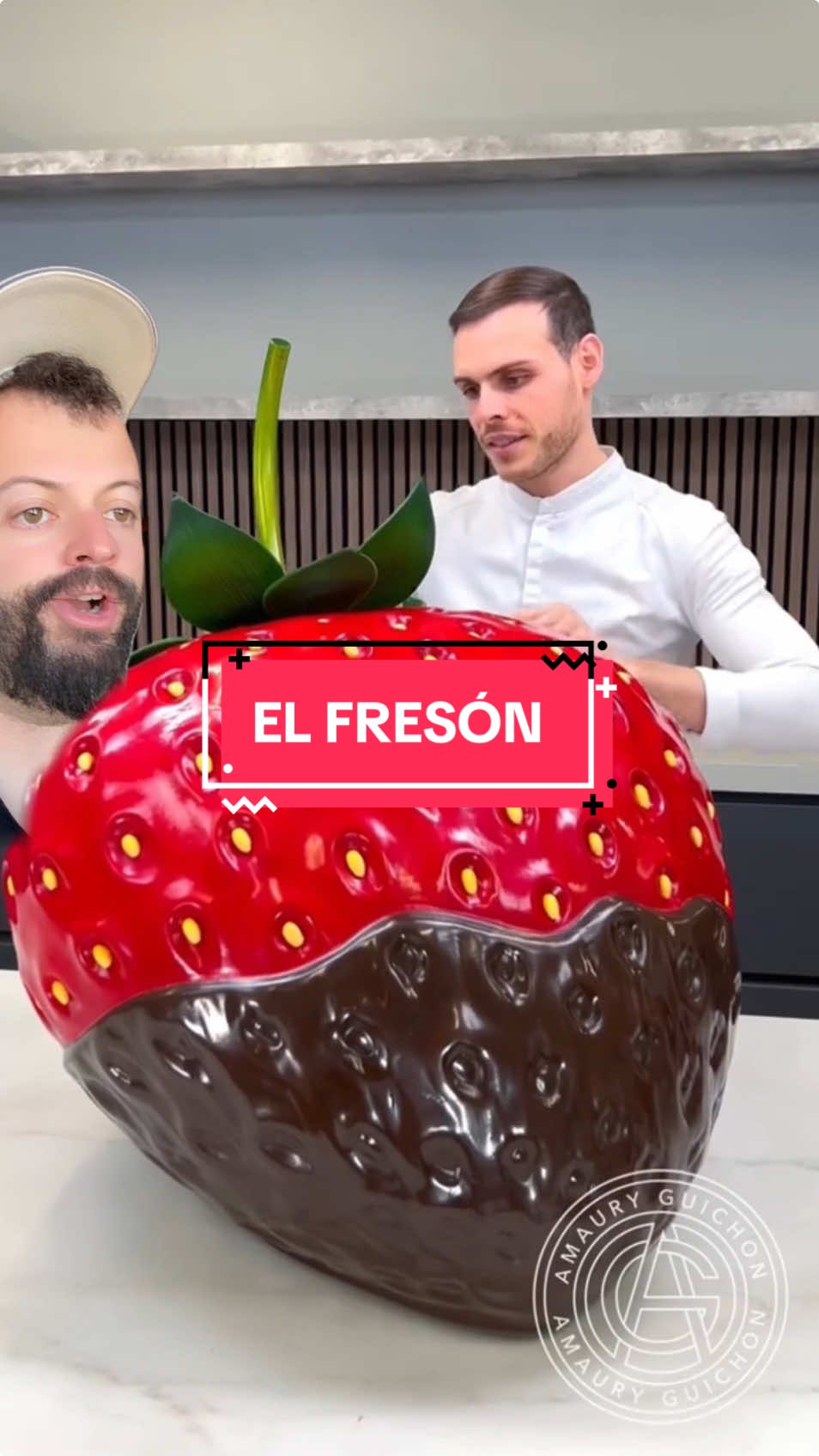 ¿Un fresón? — Vía @Amaury Guichon