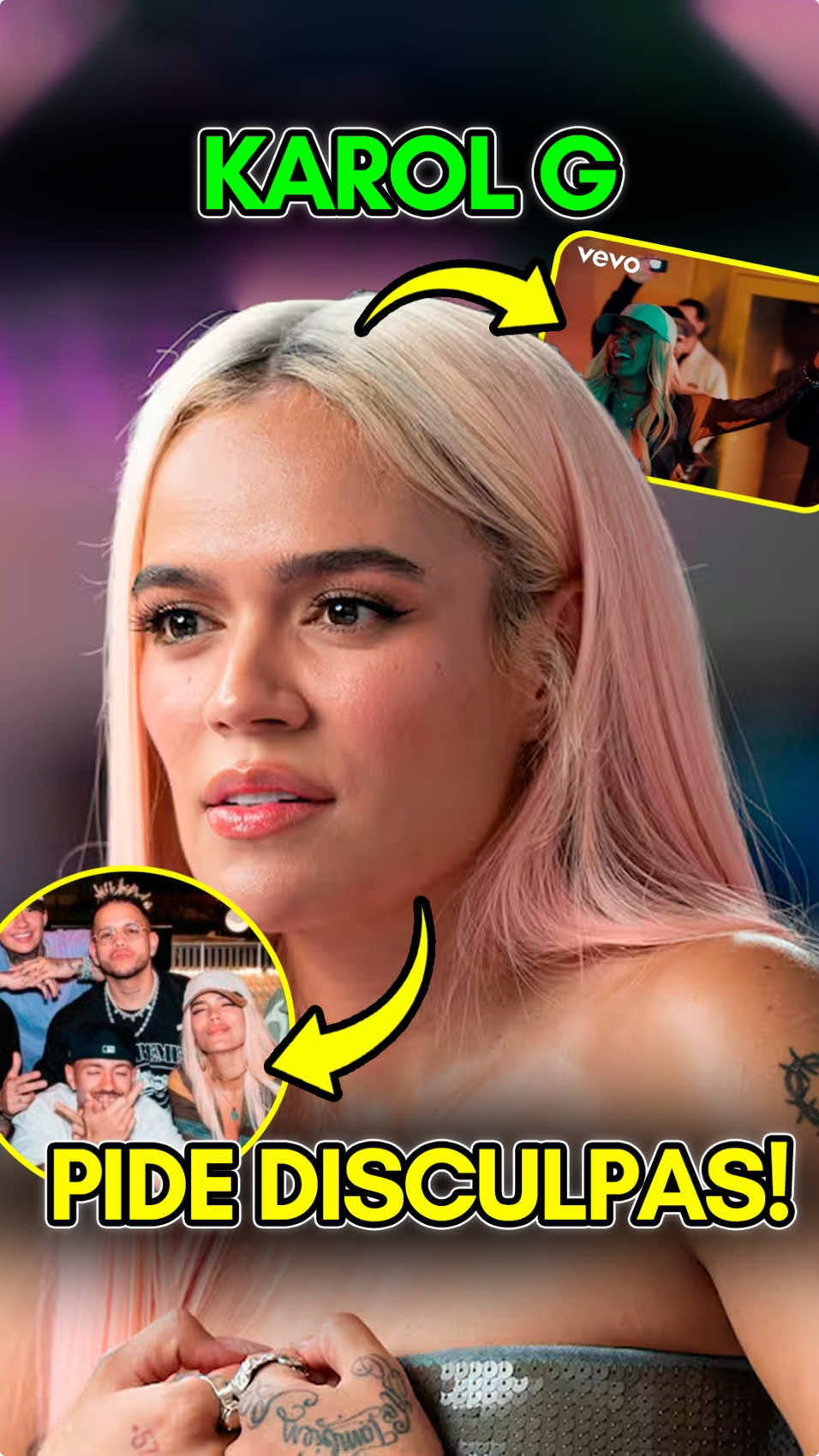 Karol G se disculpa por polémica de su nueva canción +57 “Me siento muy afectada y me disculpo de corazón” ¿qué dice la letra de la canción de la colombiana? #karolG #disculpas #noticias 