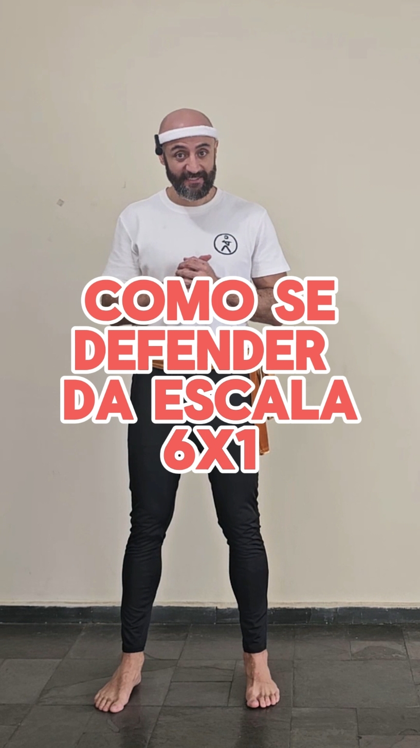 Como se defender da escala 6x1 #defesapessoal #comosedefender #evandrorodrigues #escala6x1 