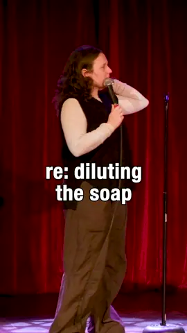 @Natrotlait on diluting the soap. we have another show this THURSDAY at the Bell House!!! come #explore with us