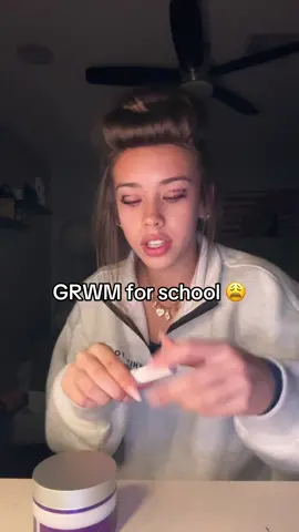 what am i rambling about #grwm #earlymorning #MakeupRoutine #school #yapsesh 