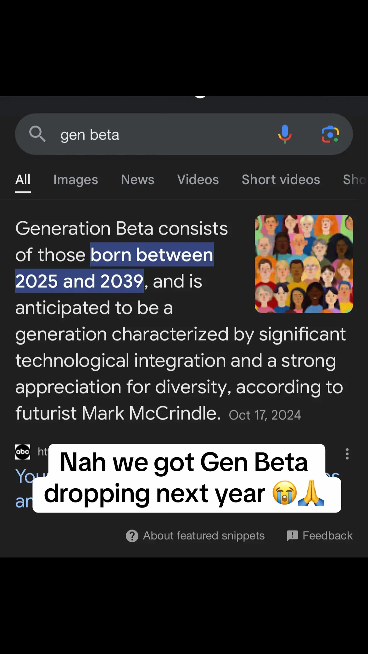 We’re dunzo yall 😭🙏 #fyp #viral #genbeta #idkwhattohashtag 