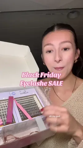Eyelash Cluster Kit!!😻💫🤍 black friday sale is now!! don’t miss out #eyelashes #lashes #lashclusters #fakelashes #TikTokShopBlackFriday #tiktokshopcybermonday 