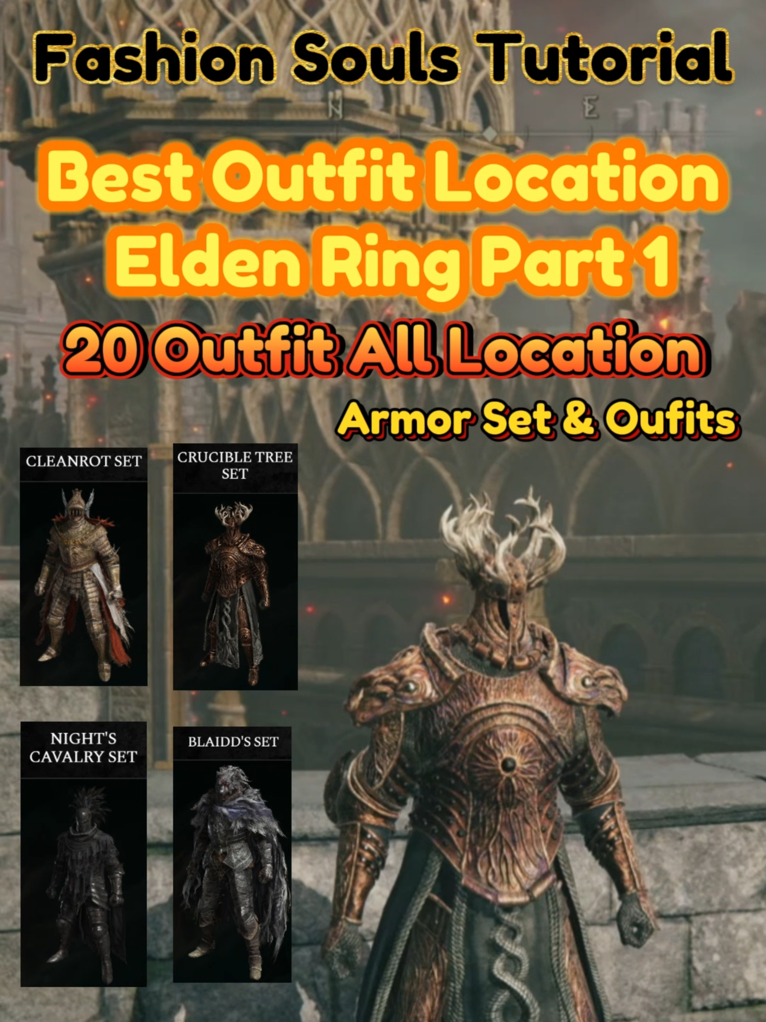 Best Outfit Location Elden Ring (20 Armor Set & Oufit) Part 1 All Location, Best Skin Oufits Armor Set Elden Ring Fashion Souls Tutorial And Guide. How to Recover Best Armor Set in Elden Ring Easily ? Elden Ring Tips and Location. #eldenring #eldenringhype #eldenringtips #eldenringtutorial #fyp #eldenringedit #eldenringlocation #eldenringclips #eldenringguide #eldenringarmor