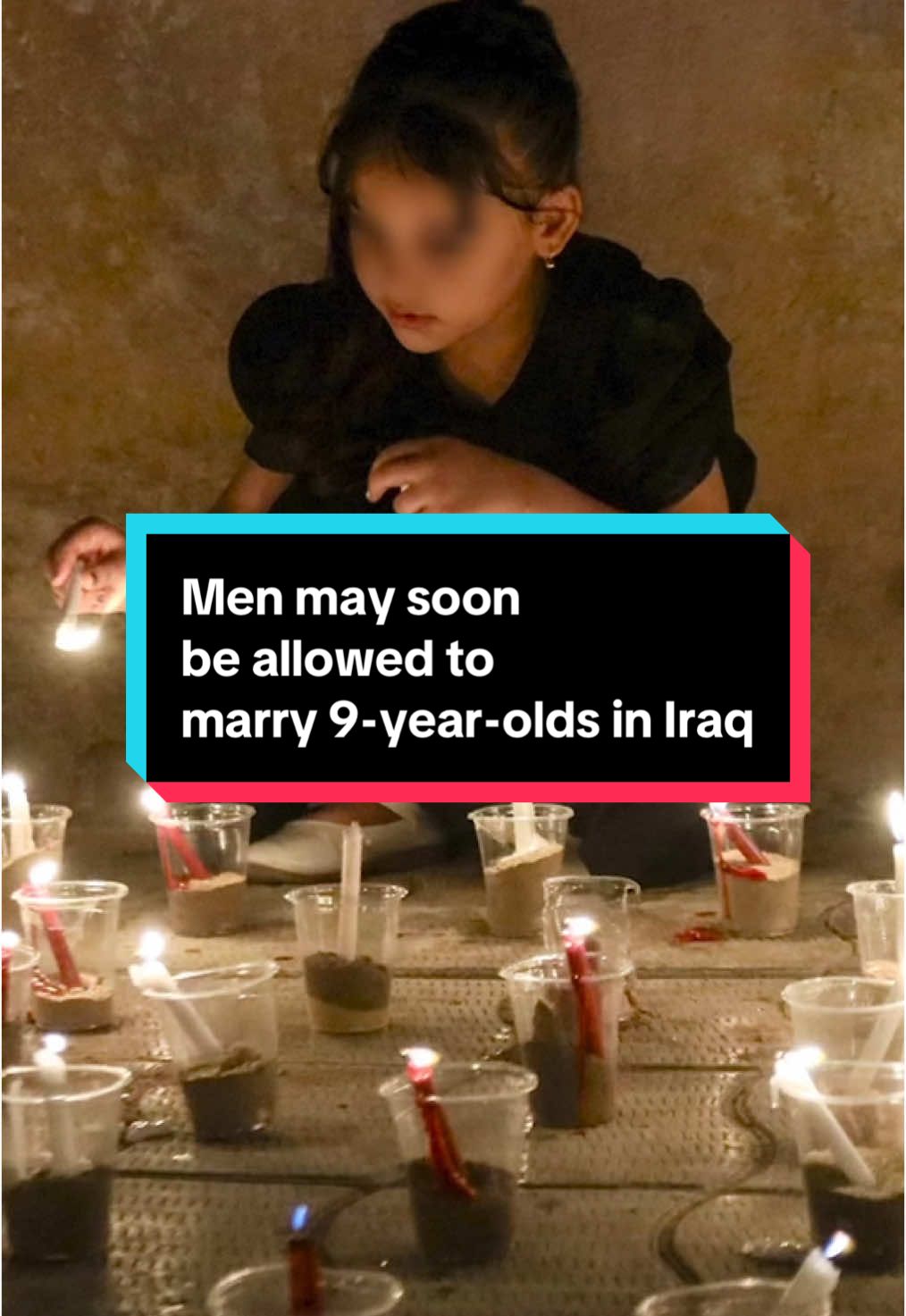 The Iraqi parliament is on the verge of passing a law that would allow girls as young as nine years old to be married. This includes allowing parents to arrange marriages for their young daughters. #women #iraq 