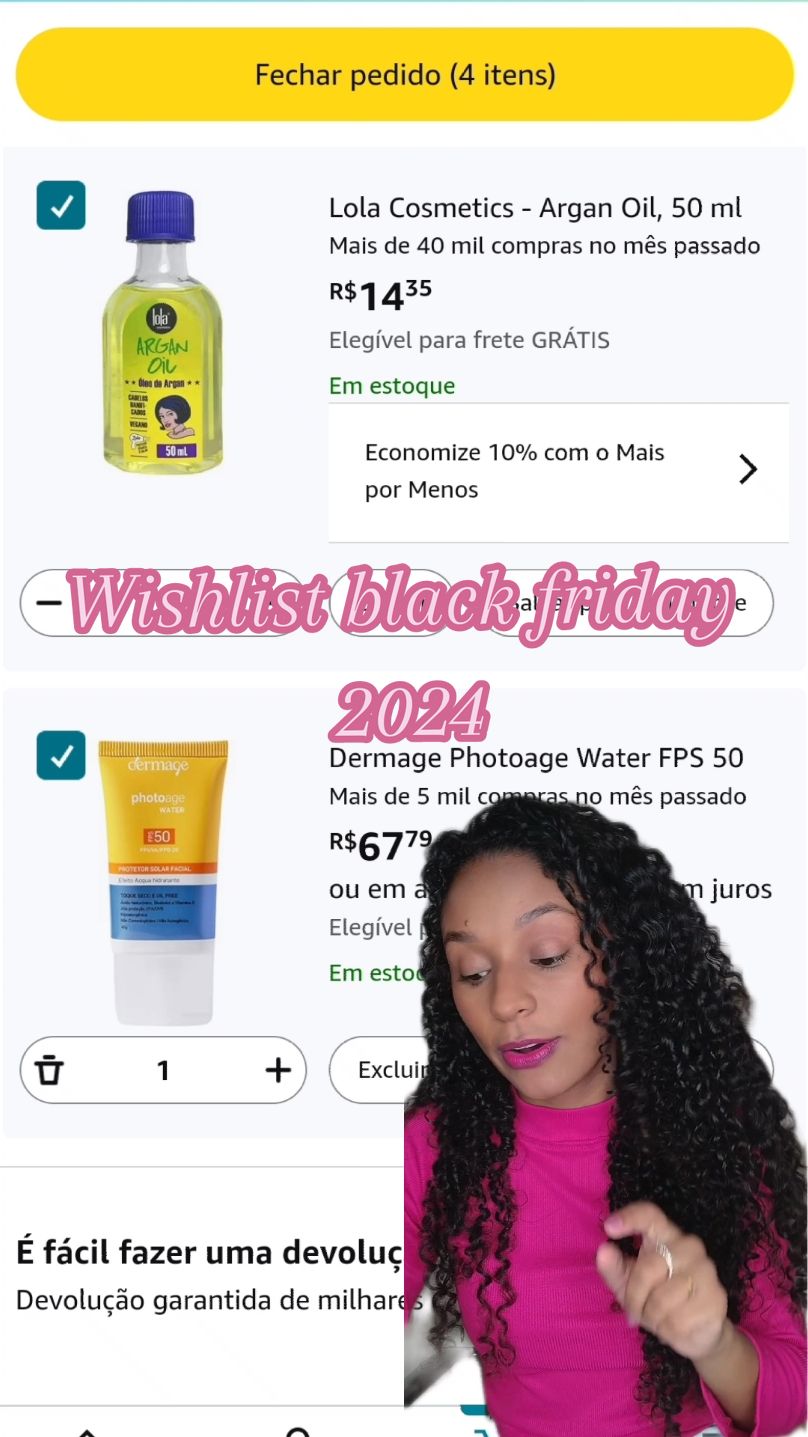 Como eu amo o mês de novembro 🩷 #blackfriday #amazon #wishlist #preblackfriday #girlygirl 