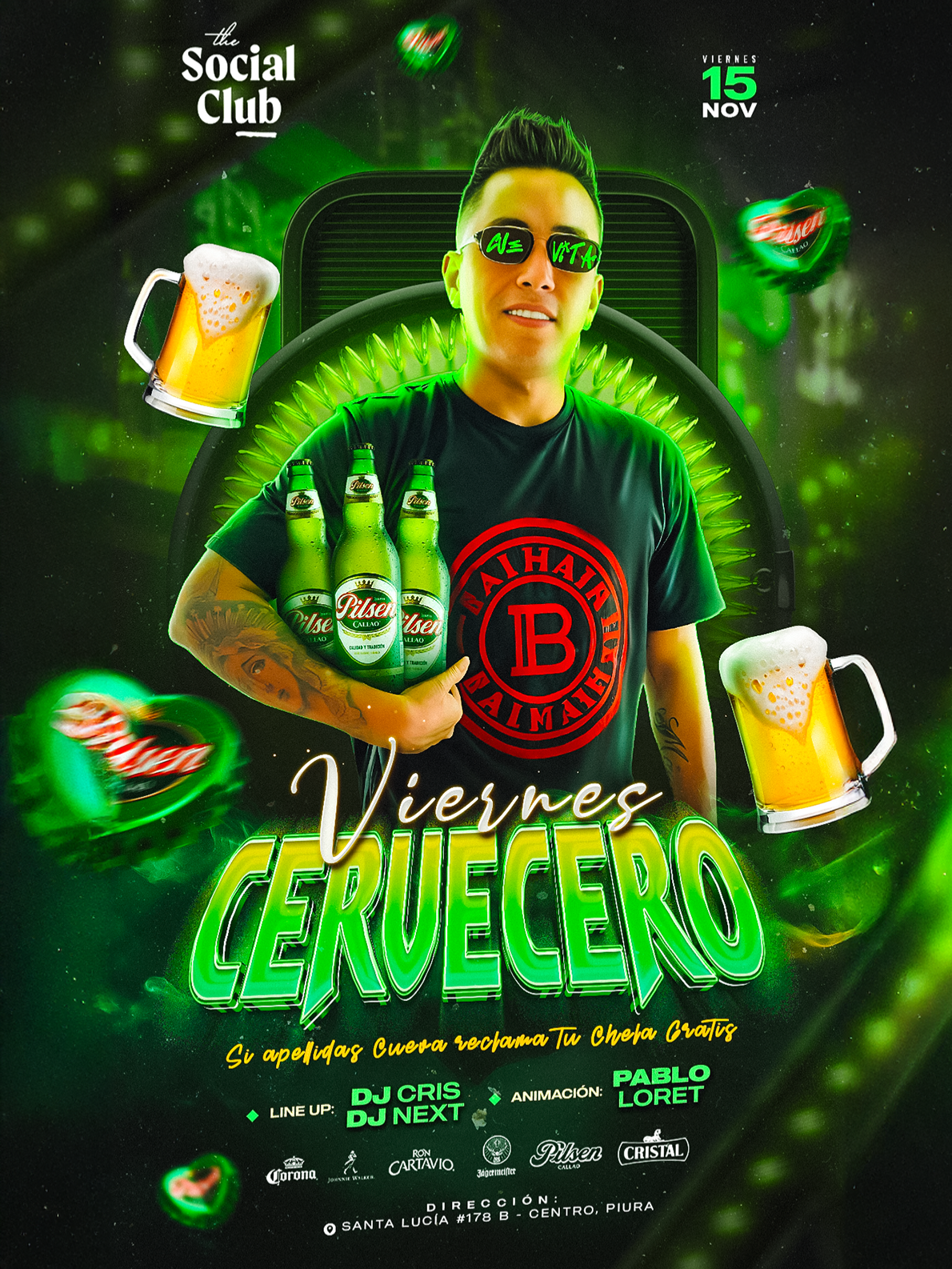 Flyer para Discotecas el Cervecero. 🍺🔥 ¡Envíame un DM y démosle vida a tus ideas! 😎 #elcervecero#christiancueva #discotecasperuanas #flyers #nightflyer #flyerdesigner #flyereventos #flyerdiscoteca #flyerdesignersclub #flyerdesigntutorial