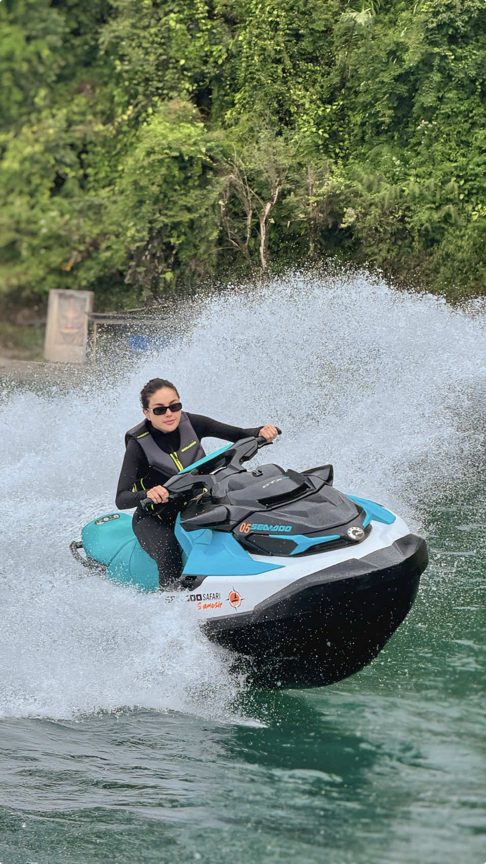 finally i able to see the biggest volcanic lake in the entire world, named DANAU TOBA and it was fun and so breathtaking  @Seadoo Safari Samosir 