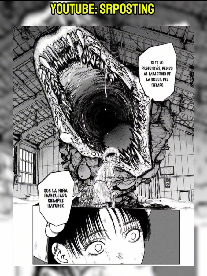 Esta NIÑA es INMORTAL 😮#manga #mangarecommendation #brujas #mangaedit #gore 