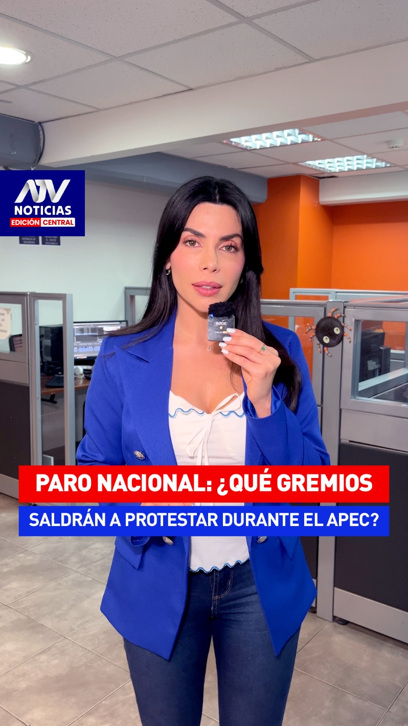 Paro nacional: ¿qué gremios saldrán a protestar este 13 de noviembre durante el APEC? #apec #parati #gremios #paronacional #elyyutronic #13denoviembre #atvnoticias #atvpe 