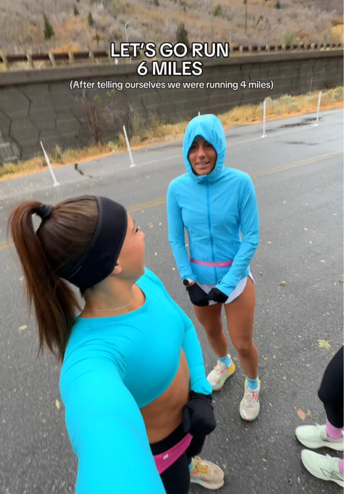 If you’re not feeling it, just go one more and you’ll thank yourself later! @Lexi Watts @Isabelle Glasgow Jensen #run #runner #marathon #prep #Fitness #hybrid #athlete #gym 