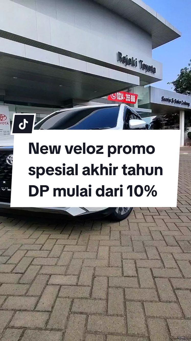 siapa nih yang lagi cari promo akhir tahun?? coba cek promo dari toyota karena dp nya mulai dari 10% aja, proses cepat dan mudah. #promoakhirtahun #toyotaindonesia #indramayupride🏴‍☠️ #cirebonpride🏴‍☠️ #cirebontiktok #indramayuviral #veloz #avanza #avanza #fypシ 