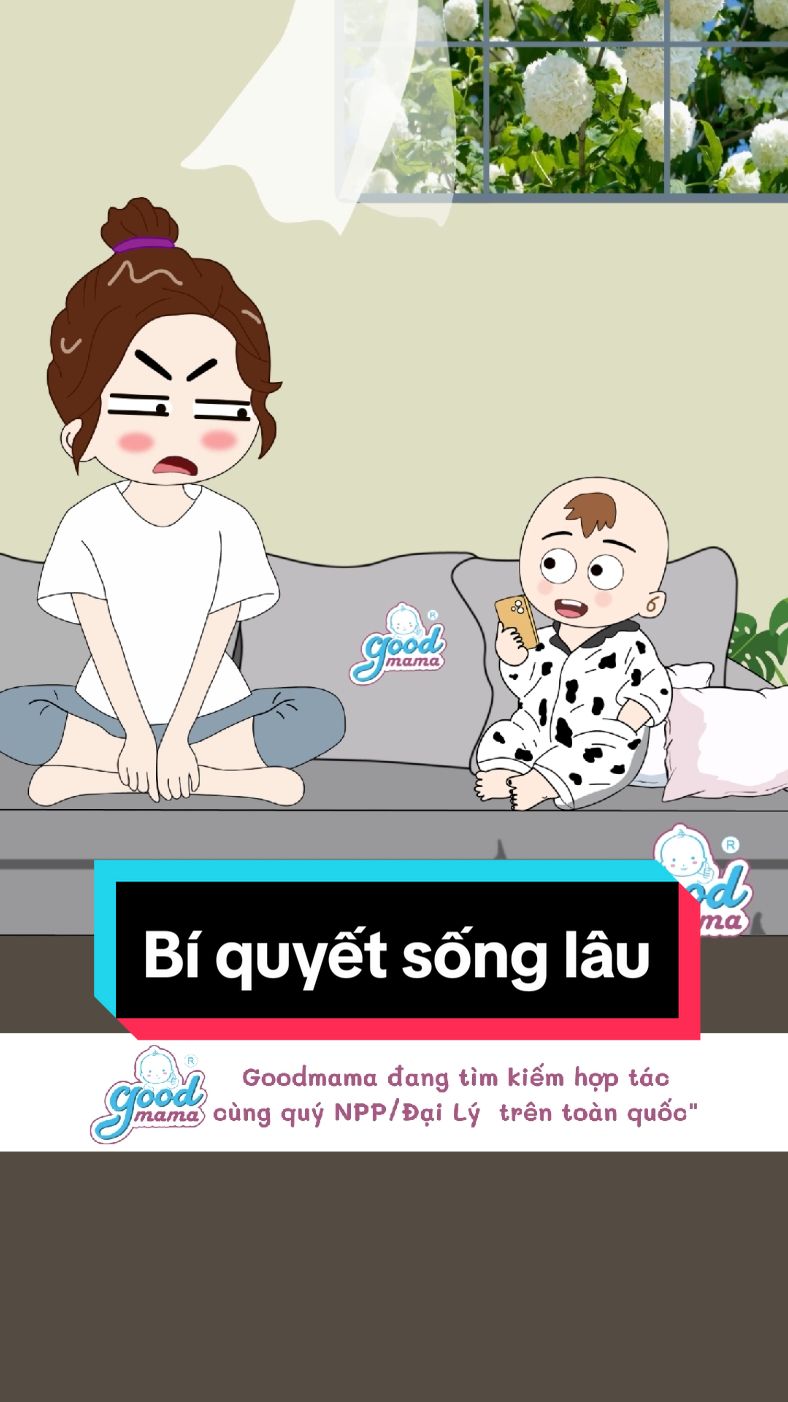 Bí quyết sống khỏe sống lâu của Tý 🤣  #goodmama #xuhuong #embedangyeu #mebe #chuyencuaty #funnyvideos 