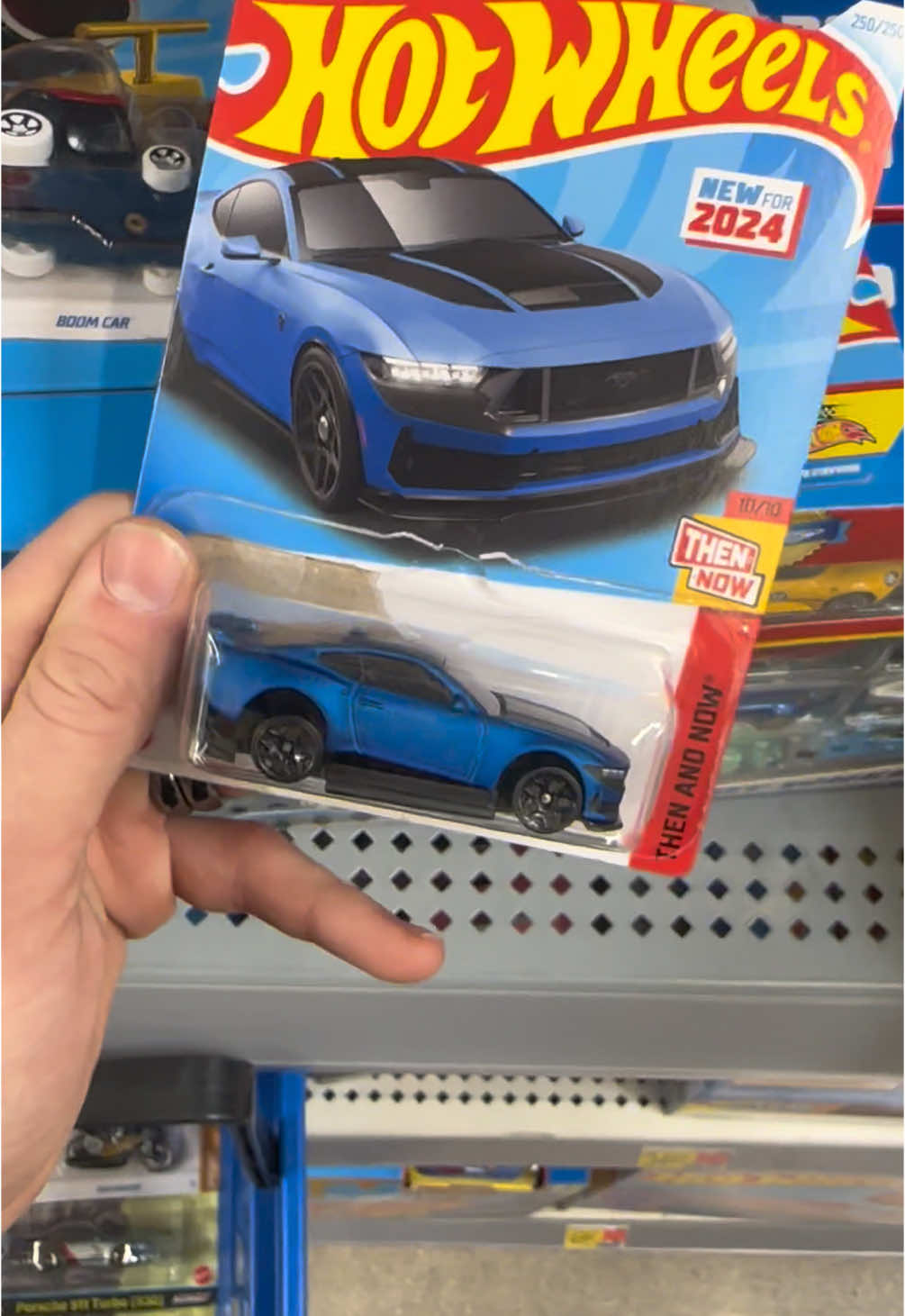 Found the Ford Mustang Dark Horse Error! #HotWheels #HappyHunting #Hotwheelfyp #hotwheelscollections #hotwheelscollection #hotwheelscollector #hotwheelsdaily #hotwheelscars #hotwheelscar #trending #fyp #fypage #diecast #diecastcollectors #xyzbca 