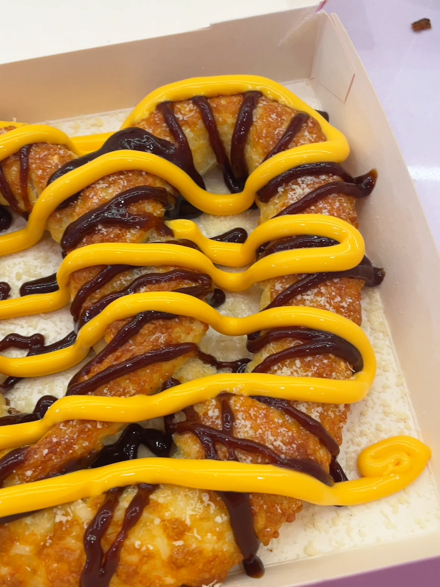 The Cheesy BBQ pretzel, only on the secret menu 🤫#pretzelaustralia #secretmenu #pretzel