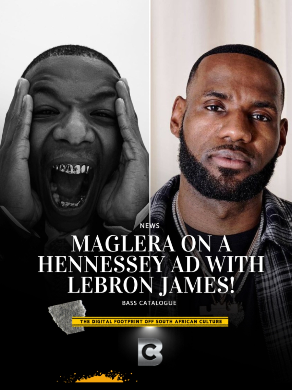 Maglera Doe Boy on a Hennessey Advert with LeBron James #sahiphop #sahiphopmusic #sahiphop247 #sahiphoptotheworld #sahiphop🇿🇦 #magleradoeboy #lebronjames23 #basscatalogue 