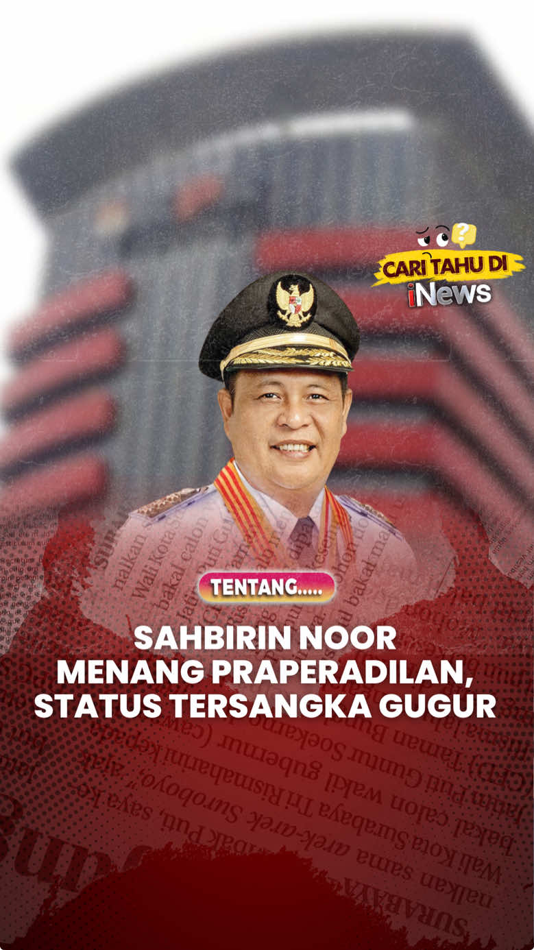 Majelis Hakim Pengadilan Negeri Jakarta Selatan memutuskan penetapan tersangka Gubernur Kalimantan Selatan Sahbirin Noor tidak sah. Pertimbangan hakim yakni penetapan tersangka yang dilakukan KPK tak memiliki kekuatan hukum mengikat.