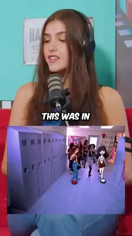 She was making out with guys in middle school 👀