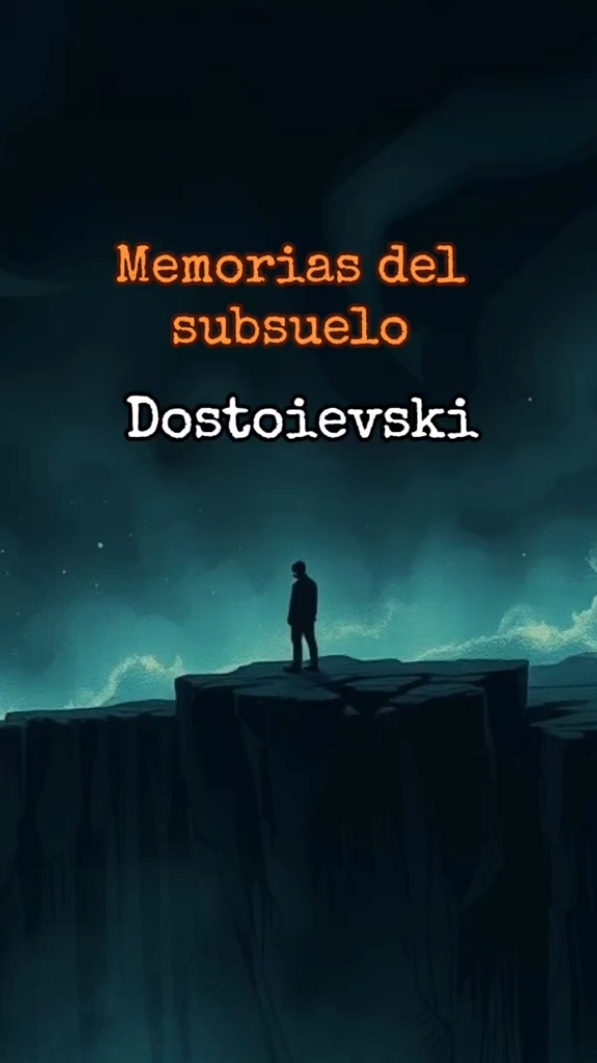 Memorias del subsuelo (1864) Dostoievski, Fiodor. #librosen60seg #reseñasdelibros #lectura #leer #parati 