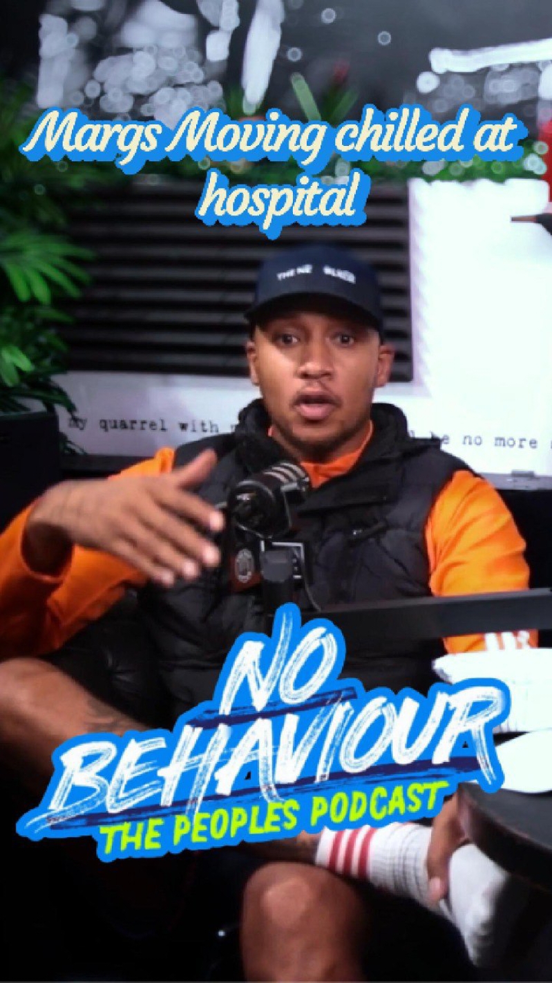 Margs movig chilled at the hospital  #nobehaviourpodcast #nobehaviour #London 