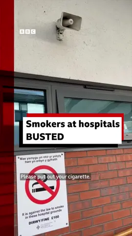Children's voices are being used to shame smokers into stubbing out cigarettes in hospital grounds. Visitors and patients are being urged to press buzzers - if they spot anyone smoking - to play the recorded messages at Cardiff's University Hospital of Wales and University Hospital Llandough #smoking #cardiff #Wales