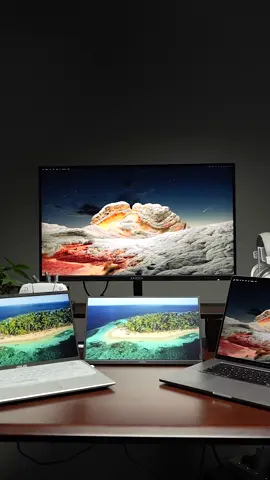 Tech Tip: Closed-Lid Setup Made Easy!🎯 #arzopa #portablemonitor #laptophacks #techtip #laptopsetup 