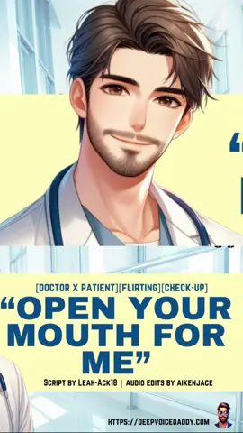 Doctor daydreams about you... FULL AUDIO HERE ---- https://youtu.be/1bnRW2gPQ0o  #asmr  #asmrvideos #boyfriendasmr #doctor #boyfrienddoctor #confession