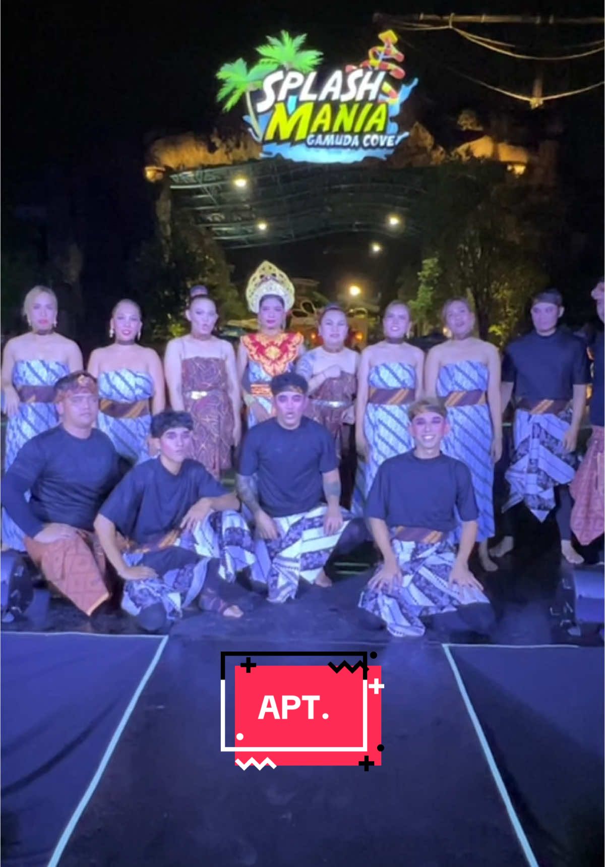 Our 3 favourite A’s at Night Splash!: Agni, Akasa & APT.! Be sure to check out the fiery and breathtaking Agni&Akasa performance from 1045pm onwards at Night Splash! only. 🔥